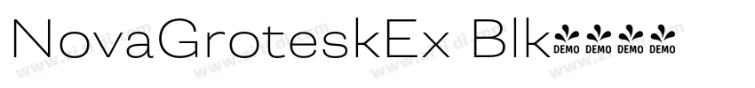 NovaGroteskEx Blk字体转换 NovaGroteskEx Blk字体转换